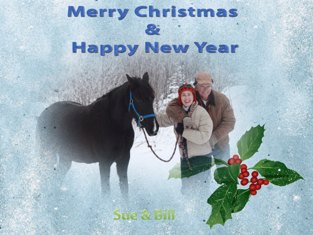 Bill & Sue Horsing Around